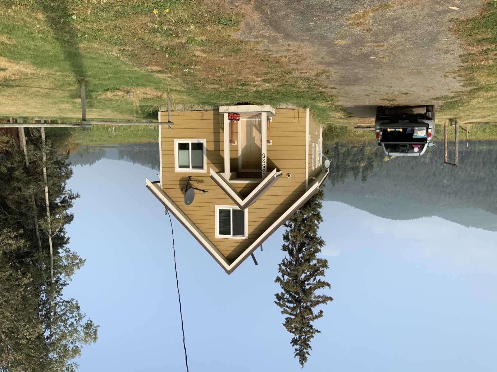 Rural BC property during a pre-purchase inspection.